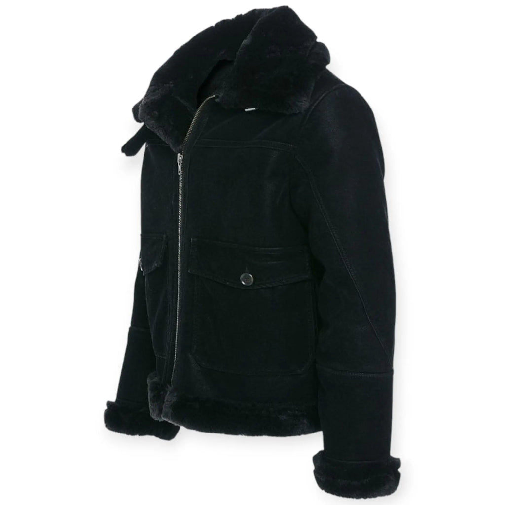 Jordan Craig Men Vienna Fur Bomber Jackets (Brown)
