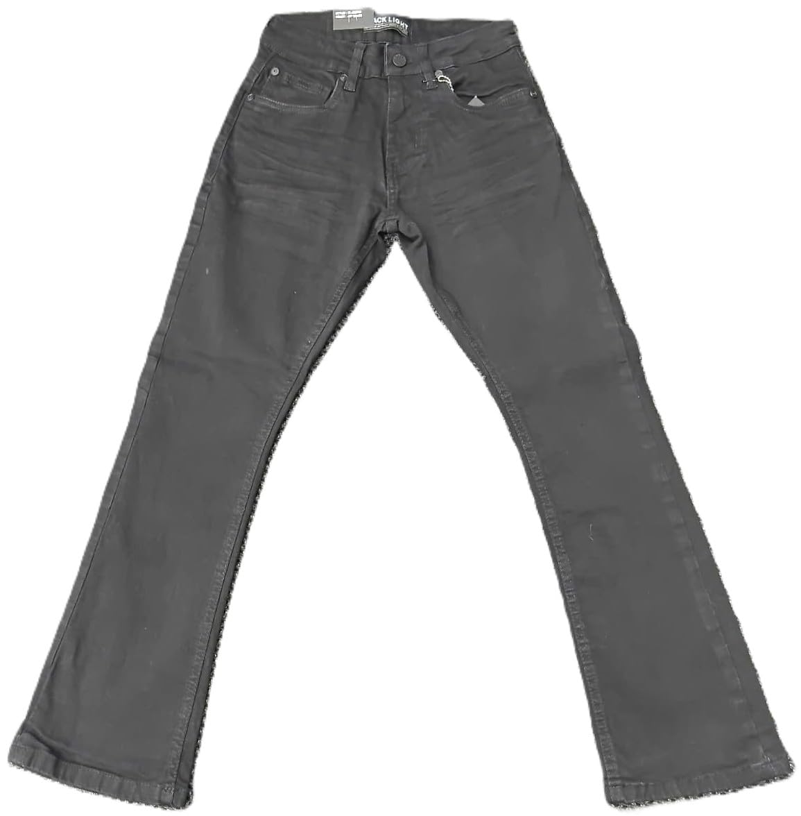 Black Light Boys Denim Jeans Jet Black (US, Numeric, 14, Jet Black)