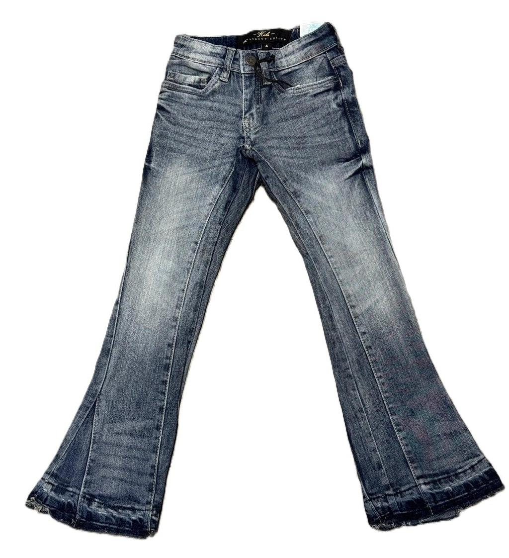 Jordan Craig Kids Stack Jeans, Aged WASH Color, 99% Cotton 1% Elastane, CASUALWARE Style(JTF205K)
