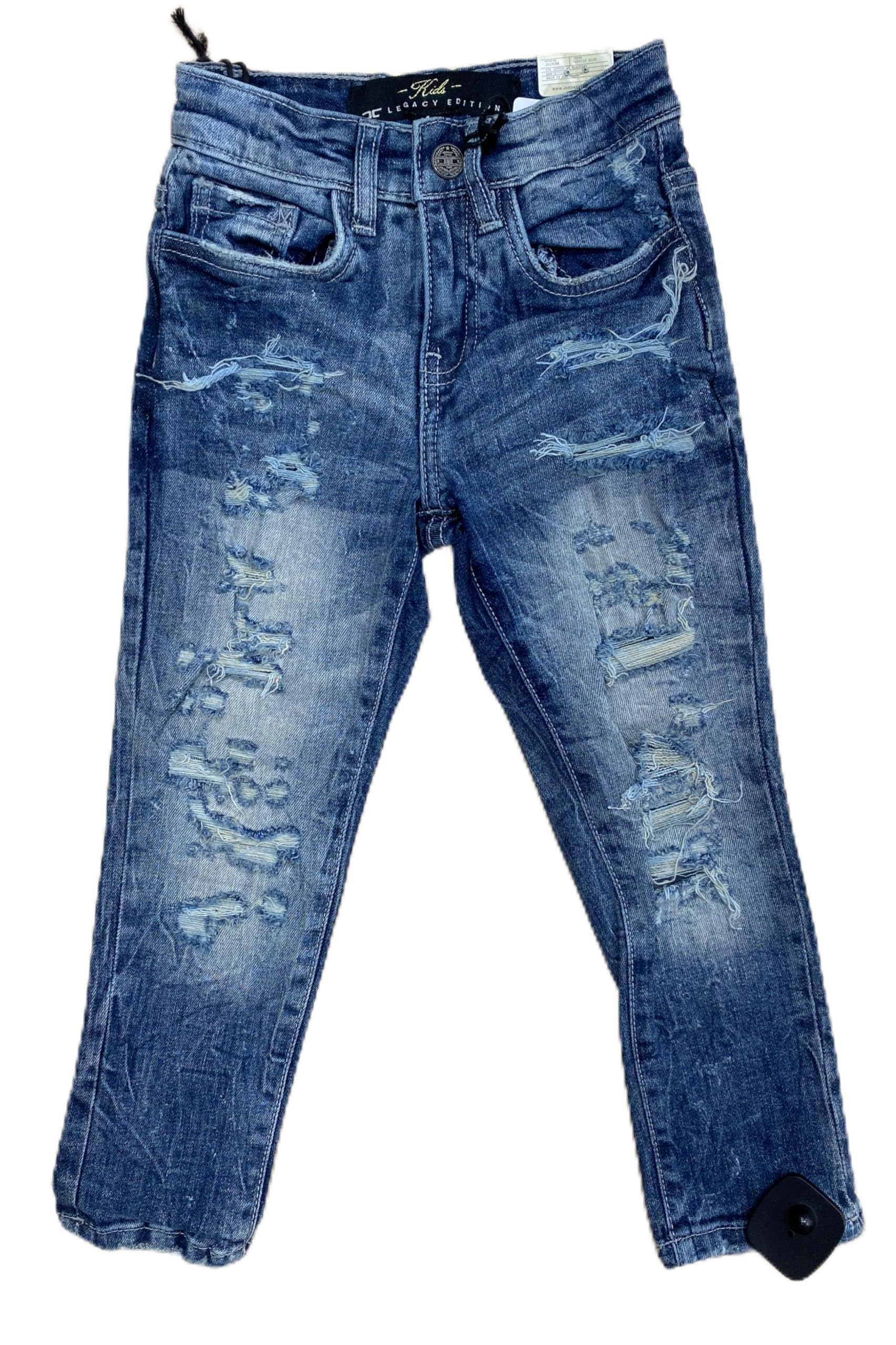 Jordan Craig - Kids Super Stretch Ripped Jeans