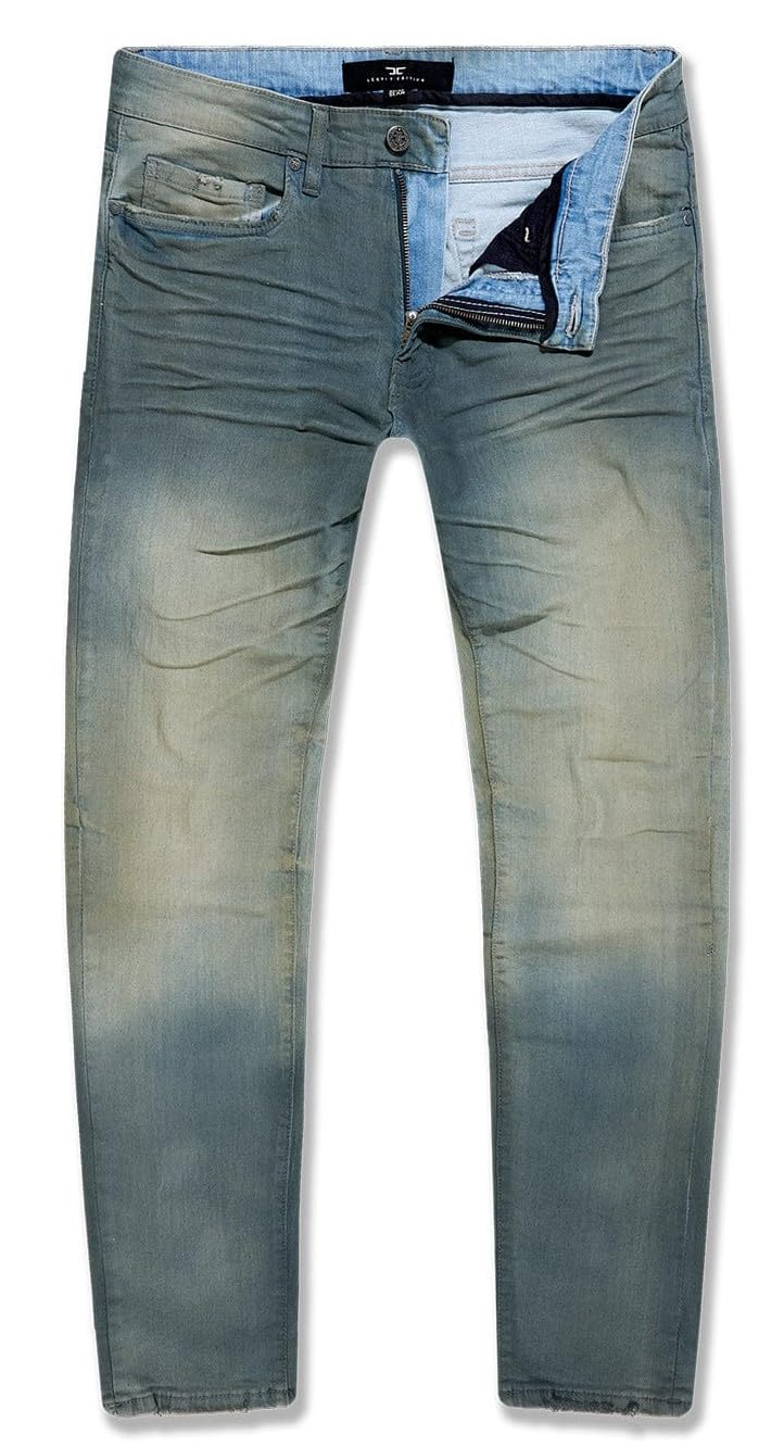 Jordan Craig - Mens Sean No Rips Sandstorm Jeans