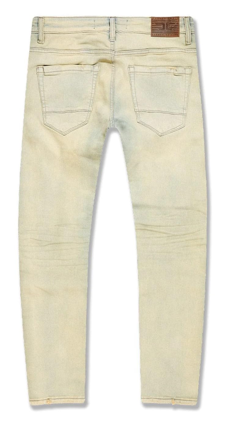 Jordan Craig - Mens Sean No Rips Champagne Jeans