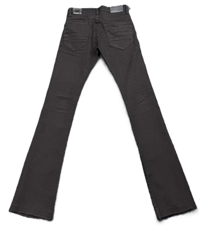 Jordan Craig Mens Martin Stacked Jeans Black Color 98% Cotton 2% Elastane Streetwear Style JTF990