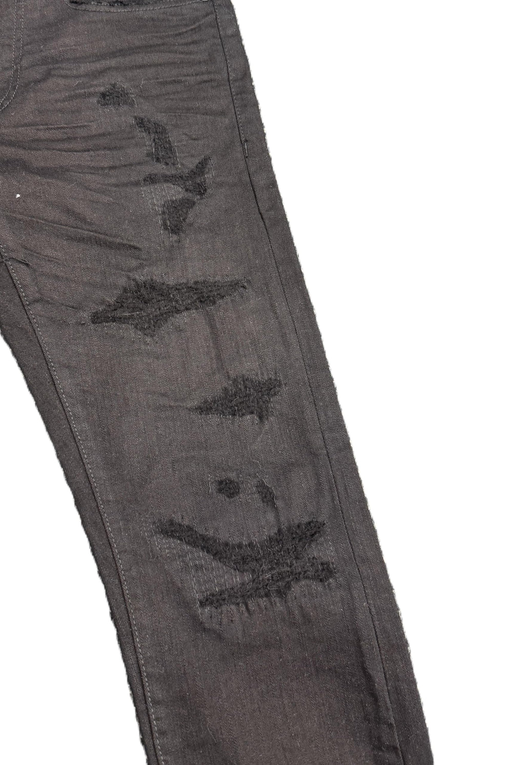 Jordan Craig Ross FIT Mens Jeans Black Color 98% Cotton 2% Lycra STREETSTYLE Casual(JR990R)