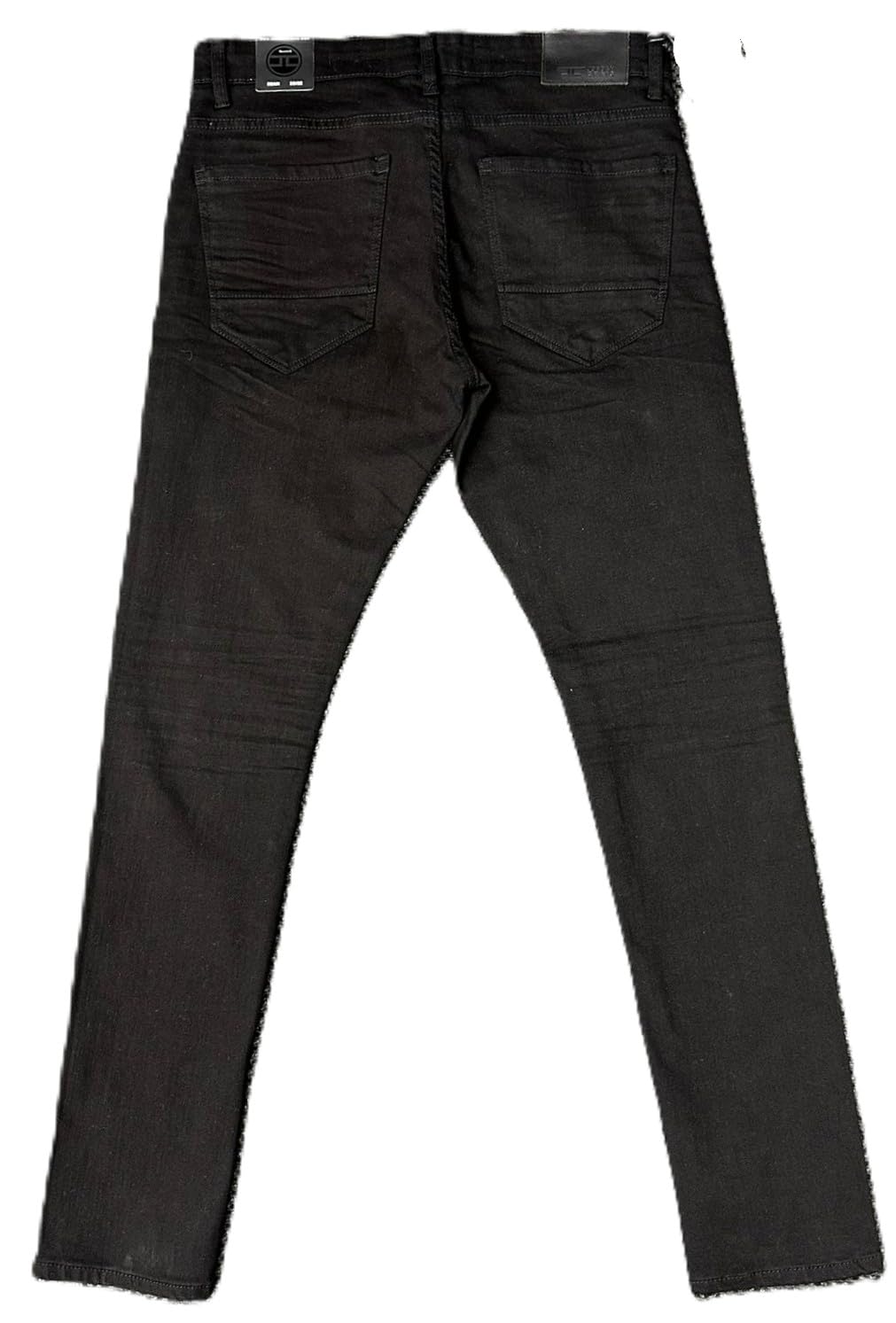 Jordan Craig Sean Fit Men's Slim Tapered Jeans, Black, Cotton Blend(JS990)