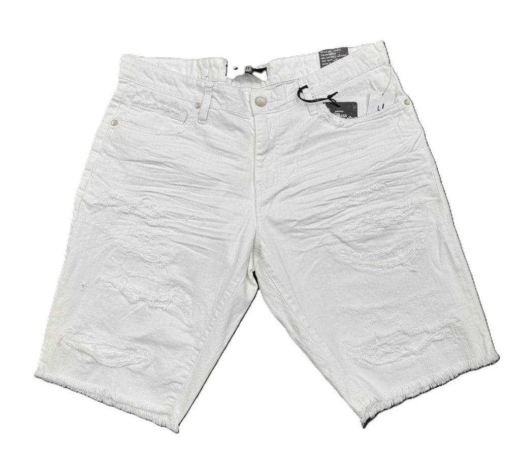 Jordan Craig Mens Shorts White Color 98% Cotton 2% Lycra Casual Streetwear Style (J3187S)