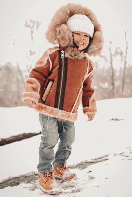 Jordan Craig El Jefe Kids Moto Shearling Jackets/Coats