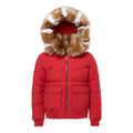 Jordan Craig Men's Red Holis Bomber Jacket with Hood