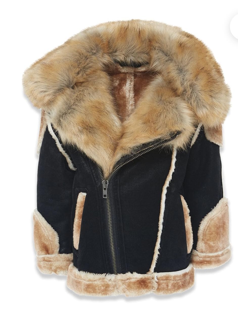 Jordan Craig El Jefe Kids Moto Shearling Jackets/Coats