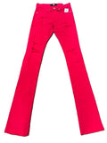 Jordan Craig Mens Martin Stacked Jeans RED Color 98% Cotton 2% Elastane Streetwear Style(JTF960R)
