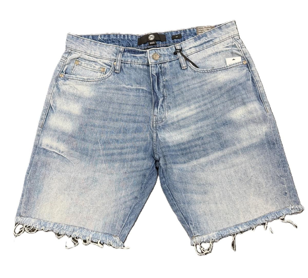 Jordan Craig Men’S Denim Shorts with Hanging Weft AGEDWASH Color 100% Cotton Casual Streetwear Style (J3212S)