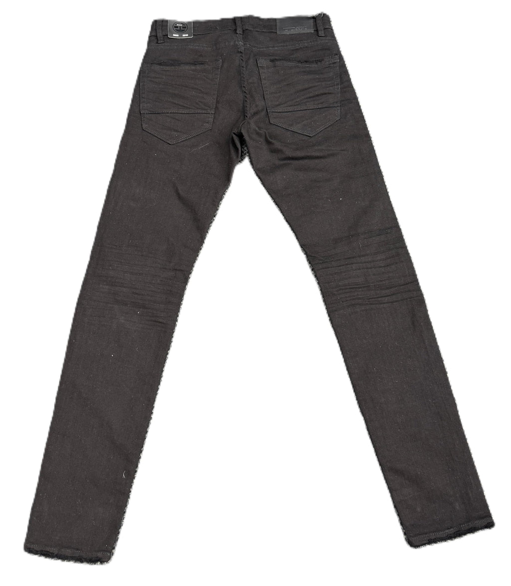 Jordan Craig Ross FIT Mens Jeans Black Color 98% Cotton 2% Lycra STREETSTYLE Casual(JR990R)