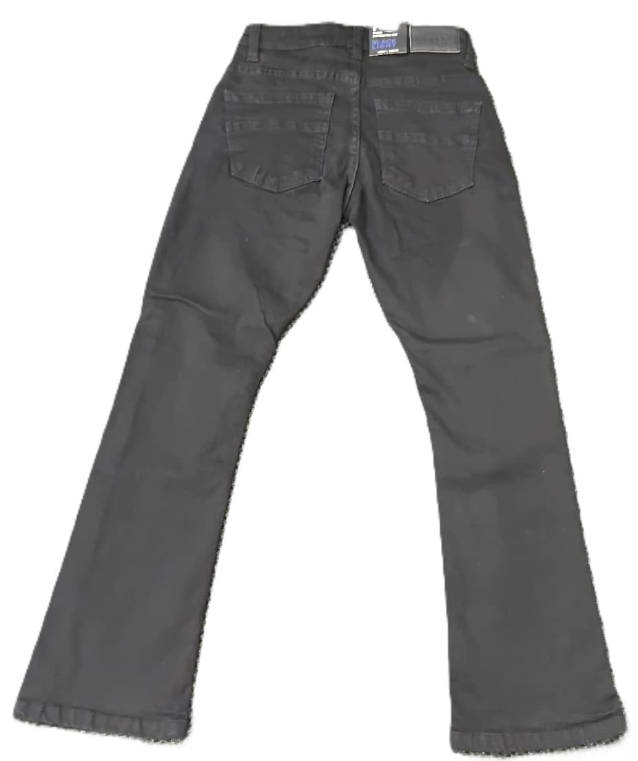 Black Light Boys Denim Jeans Jet Black (US, Numeric, 16, Jet Black)
