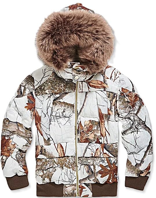 Jordan Craig (KIDS SNOW CAMO HARBOUR HOODED COAT