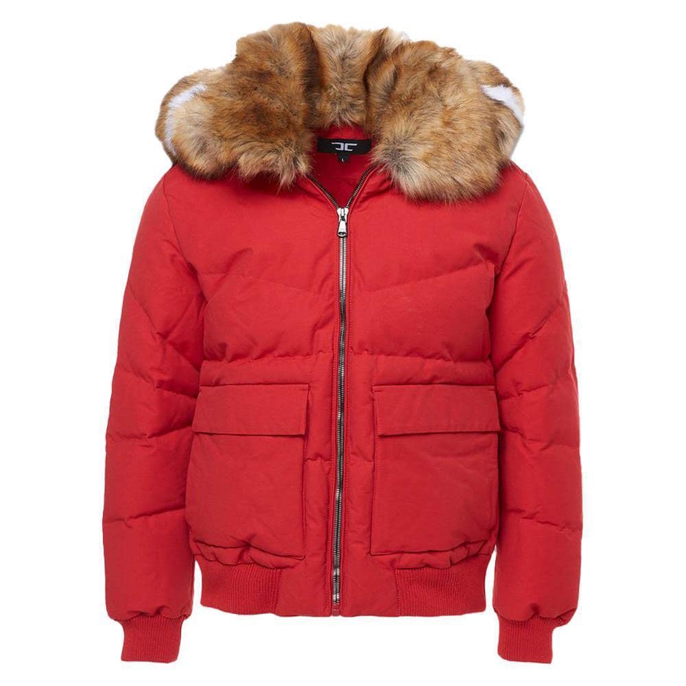 Jordan Craig Men's Red Holis Bomber Jacket with Hood