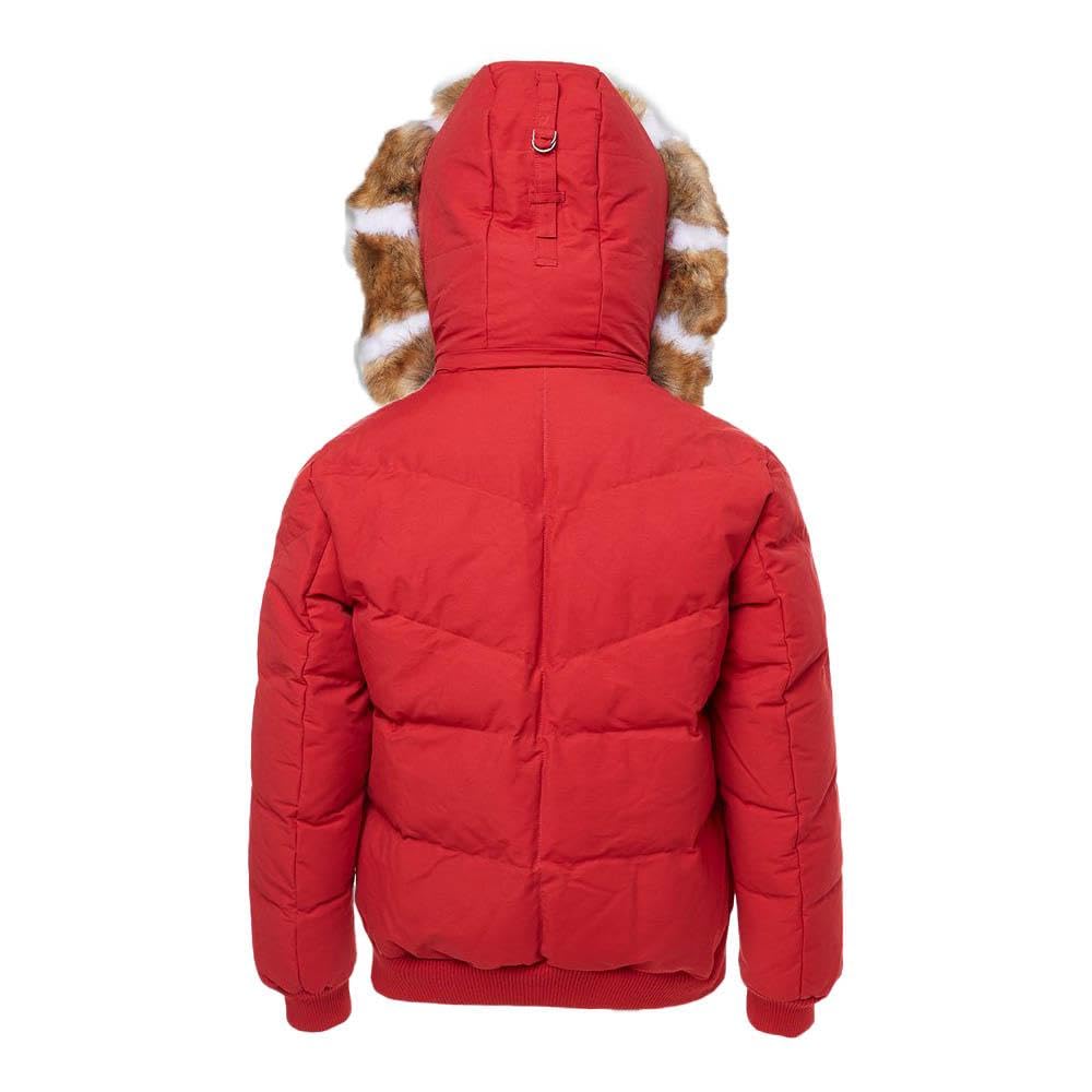 Jordan Craig Men's Red Holis Bomber Jacket with Hood