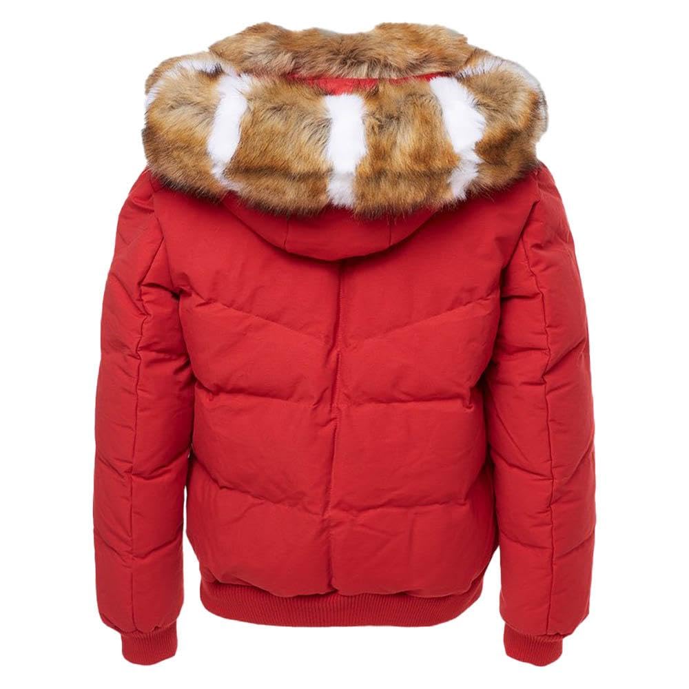 Jordan Craig Men's Red Holis Bomber Jacket with Hood