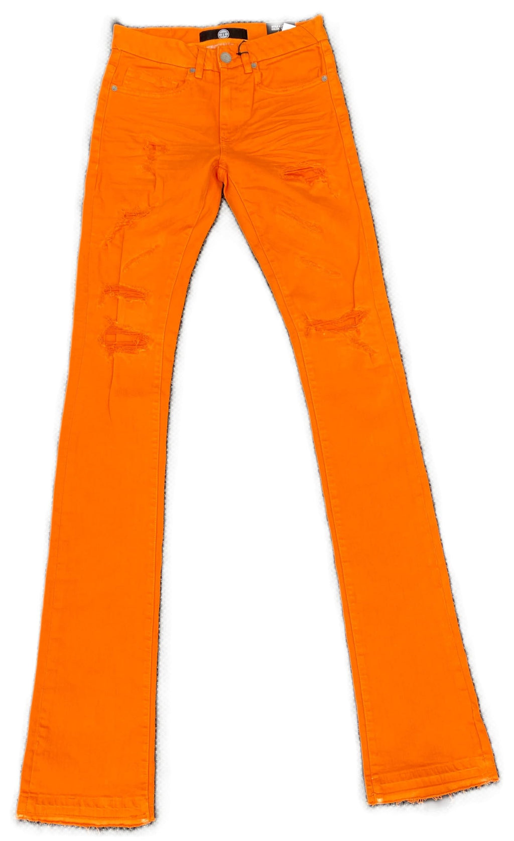 Jordan Craig - Mens Martin Stacked Orange Jeans