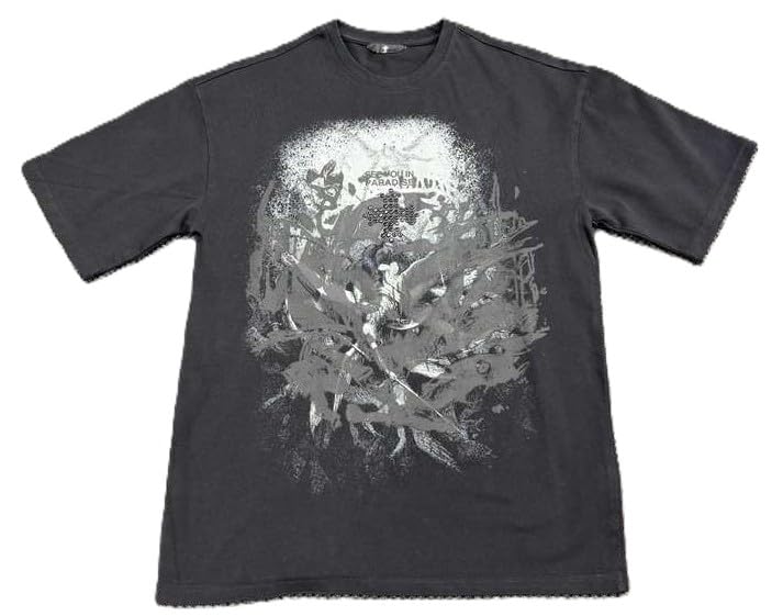 See You in Paradise Mens T-Shirt Jet Black Color Graphic Print Silicon Heat Transfer 100% Cotton Style (9192A)