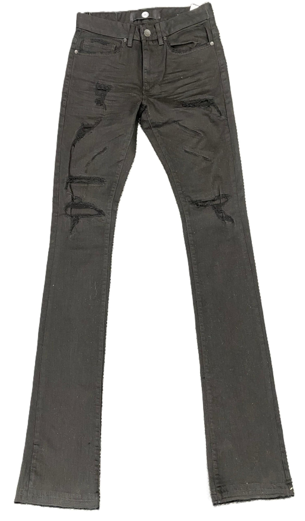 Jordan Craig - Mens Martin Stacked Black Jeans