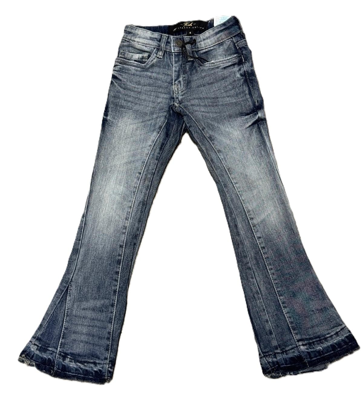 Jordan Craig Kids Stack Jeans, Aged WASH Color, 99% Cotton 1% Elastane, CASUALWARE Style(JTF205K)